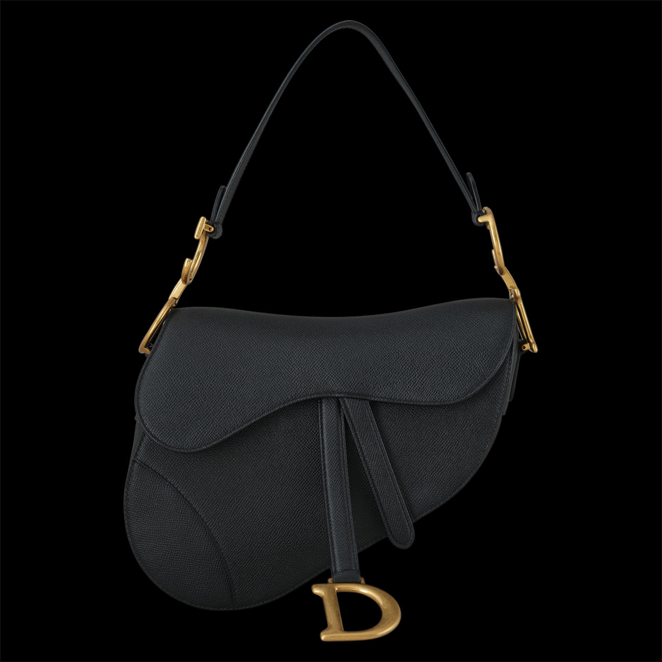 CHRISTIAN DIOR(USED)크리스찬디올 새들백 미듐